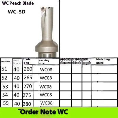 6031 U Drill Violent Drill CNC Rapid Drill 2x Diameter 3D 4D 5x Diameter WC/SP13-60 Flat Bottom Drill Water Jet Drill U Drill Shandong Denso Pricision Tools Co.,Ltd.